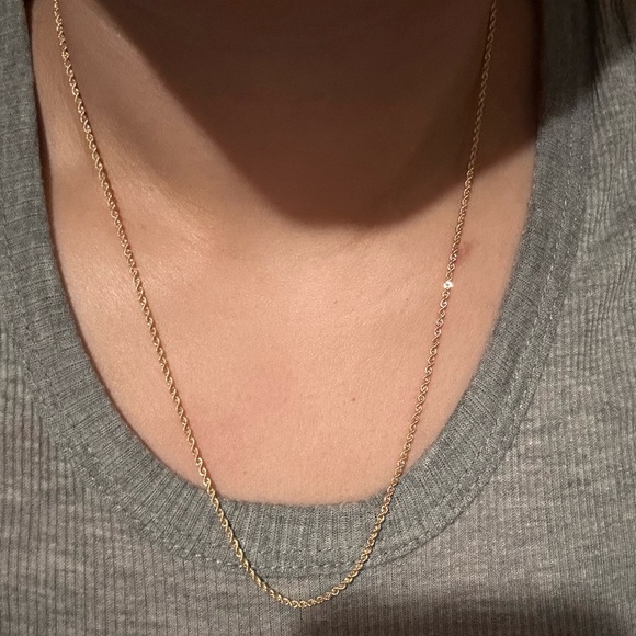 10k Gold Rope Chain Necklace - Picture 8 of 10